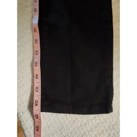 Eileen Fisher High Rise Slim Jeans in Black - Picture 6 of 9